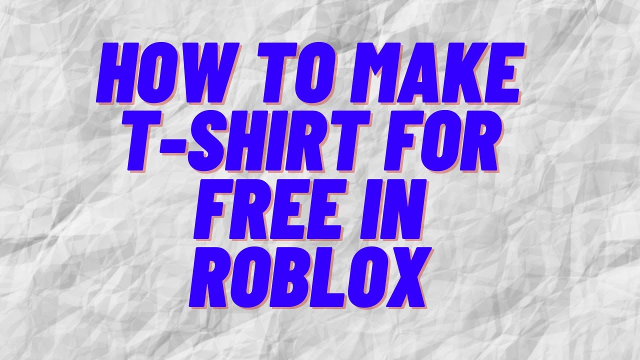 Tut on how to make a free t-shirt {ANY DESIGN OR COLOR} #roblox  #robloxtutorials #free ☺️✨ 