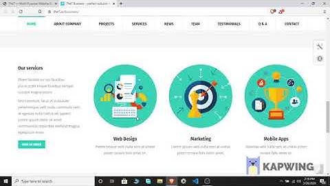The7 Theme as a Business Website || Shortintro || Themeintro