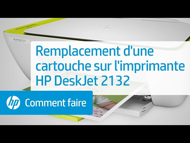 Remplacer cartouche HP DESKJET 3639