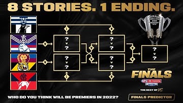 Local Man Predicts the 2022 AFL Finals Without Saying a Word...
