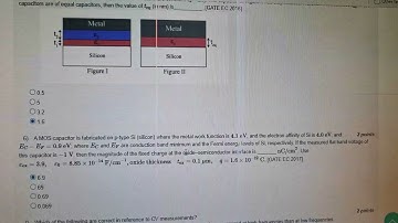 Introduction to semiconductor devices-assignment 8 answers-nptel swayam 
