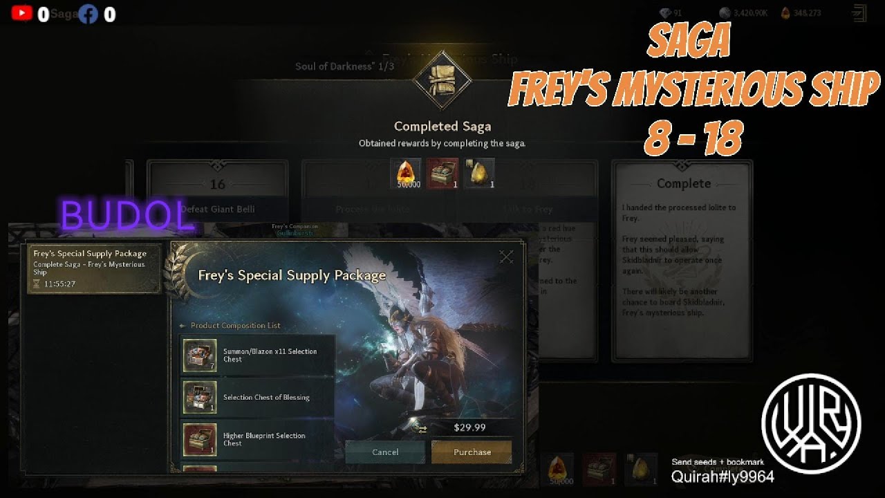 Legend of Ymir | Continuation Frey's Mysterious Ship | Saga 8 - 18 | May Budol?