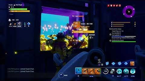 Fortnite Save the World Retrieve the Data stall build. Two traps, no constructor 4x