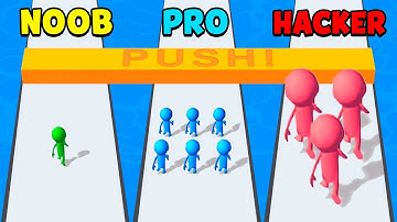 NOOB vs PRO vs HACKER - Dice Push