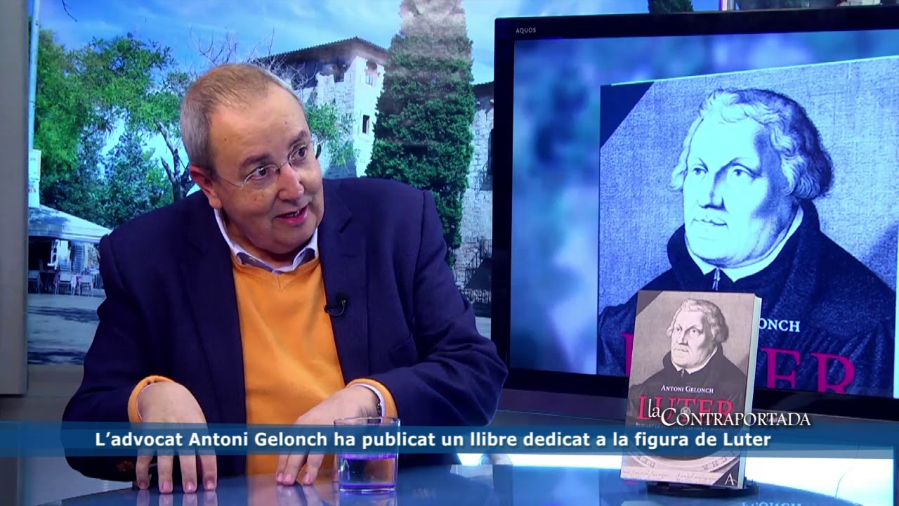 L’advocat Antoni Gelonch ha publicat un llibre dedicat a la figura de Luter
