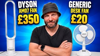 I Compared Dyson’s £350 Fan to a £20 Generic One