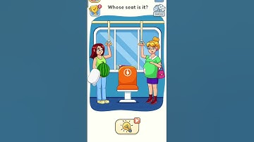 Dop 5 (Delete One Part) Level-108 Whose seat is it⁉️#viralvideo #shorts @LootZoGaming