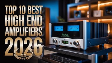 Top 10 Best High-End Amplifiers 2026  | Ultimate Power, Precision & Sound Quality