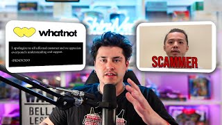 Famous SCAMMER CAUGHT Resealing Prismatic Evolutions Packs On Whatnot Wealth