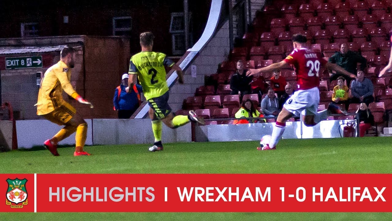 HIGHLIGHTS Wrexham AFC 1 Halifax Town 0 YouTube HIGHLIGHTS Wrexham AFC 1 Halifax Town 0 YouTube