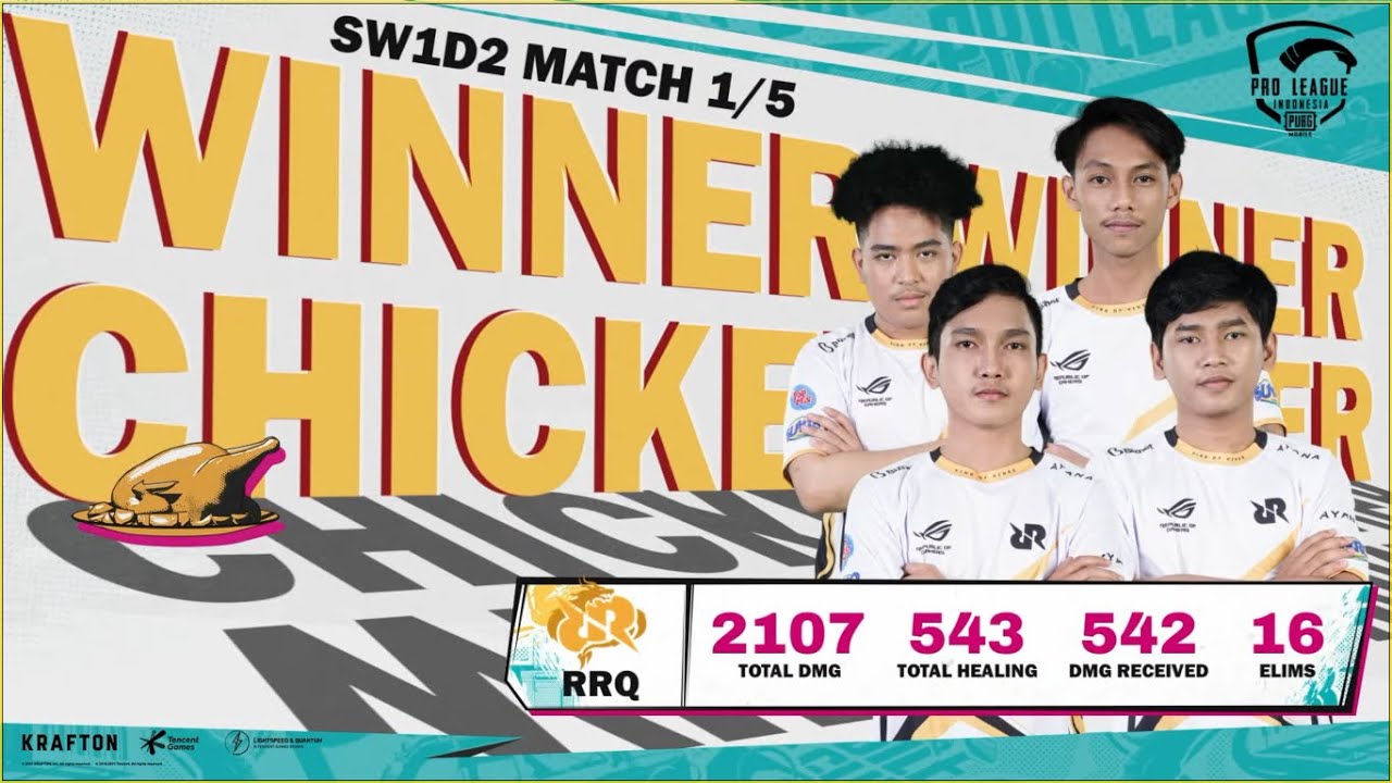 [SW1D2] MATCH 1 - ERANGEL | PMPL ID SEASON 4 WWCD RRQ RYU 16 KILLS !!