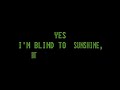 Blind to Sunshine Tom Shavel