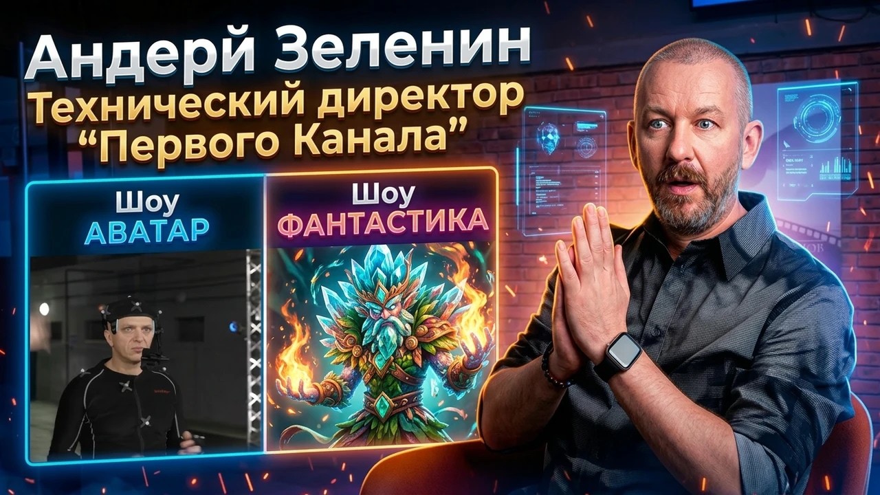 Шоу «Фантастика» тех-дир «Первого канала» Андрей Зеленин раскроет ...