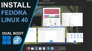 Install Fedora Workstation 40 - Dual Boot With Windows by KMDTech 333 views 3 weeks ago 5 minutes, 16 seconds