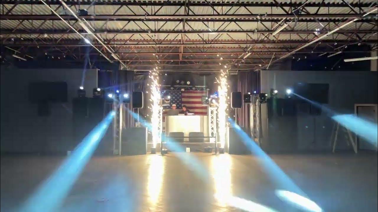 Chauvet Showxpress Light show - YouTube