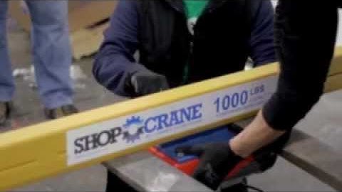 Graveyard Carz - Tim Helps Install the Shop Crane