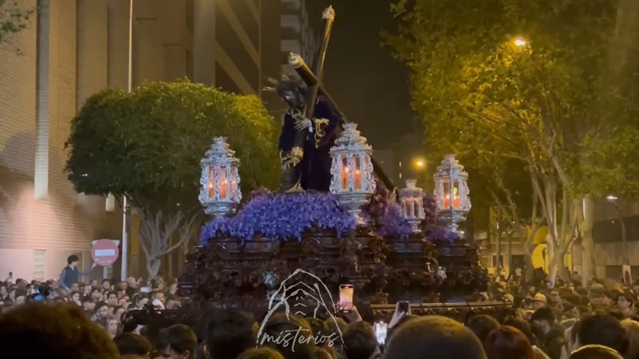 El Señor de Pasión de recogida | Lunes Santo Almeria 2025
