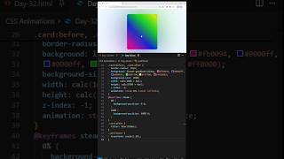 CSS Animation Transform and Transition #cssanimation #css #frontend #webdev #htmlcss #shortsfeed