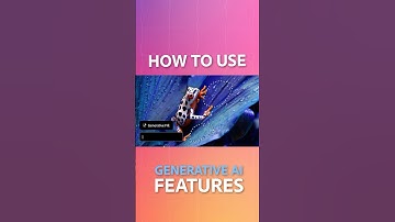 How to use generative AI features in Photoshop