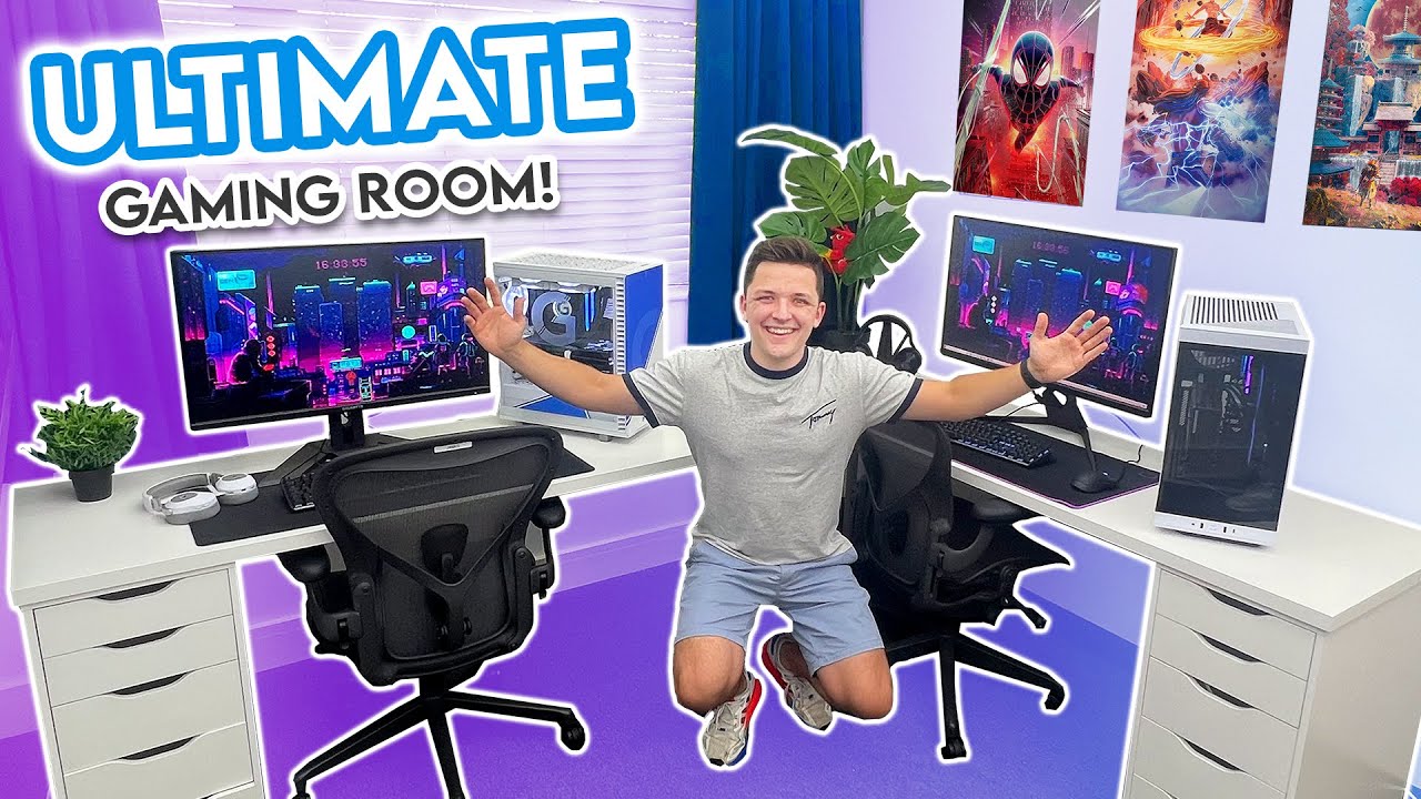 Building the ULTIMATE $10,000 Gaming Room! 😄 - YouTube