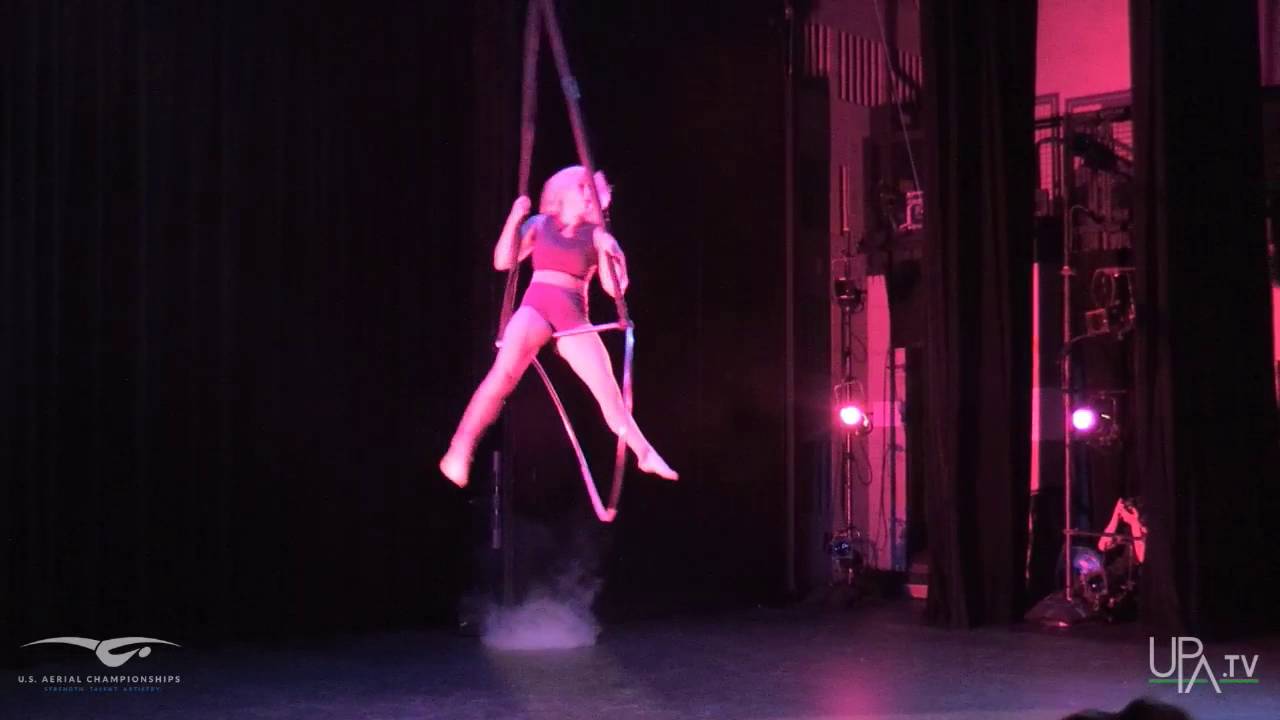 Staza Stone, USA.  2016 New & Innovative Apparatus U.S. Aerial Competitor