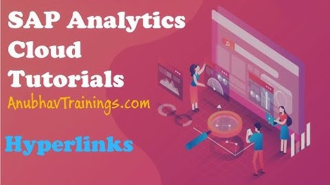 Sap Analytics Cloud Online Training Hyperlinks in Table | Hyperlinking in SAP Analytics Cloud