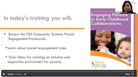 Introduction to the CS3 Early Childhood Parent Engagement Framework