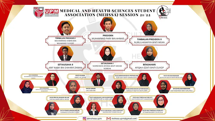 VIDEO KORPORAT PERSATUAN MAHASISWA FAKULTI PERUBATAN & SAINS KESIHATAN (MEHSSA) SESI 2021/2022, UPM