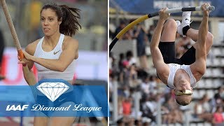 We take a look at some of the highest marks achieved in pole vault
2018 iaaf diamond league.