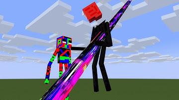 Anomaly 7000 vs Anomaly 099 - Minecraft Animation