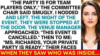Office Committee Banned Me From Holiday Party—Then Discovered I Control Their...