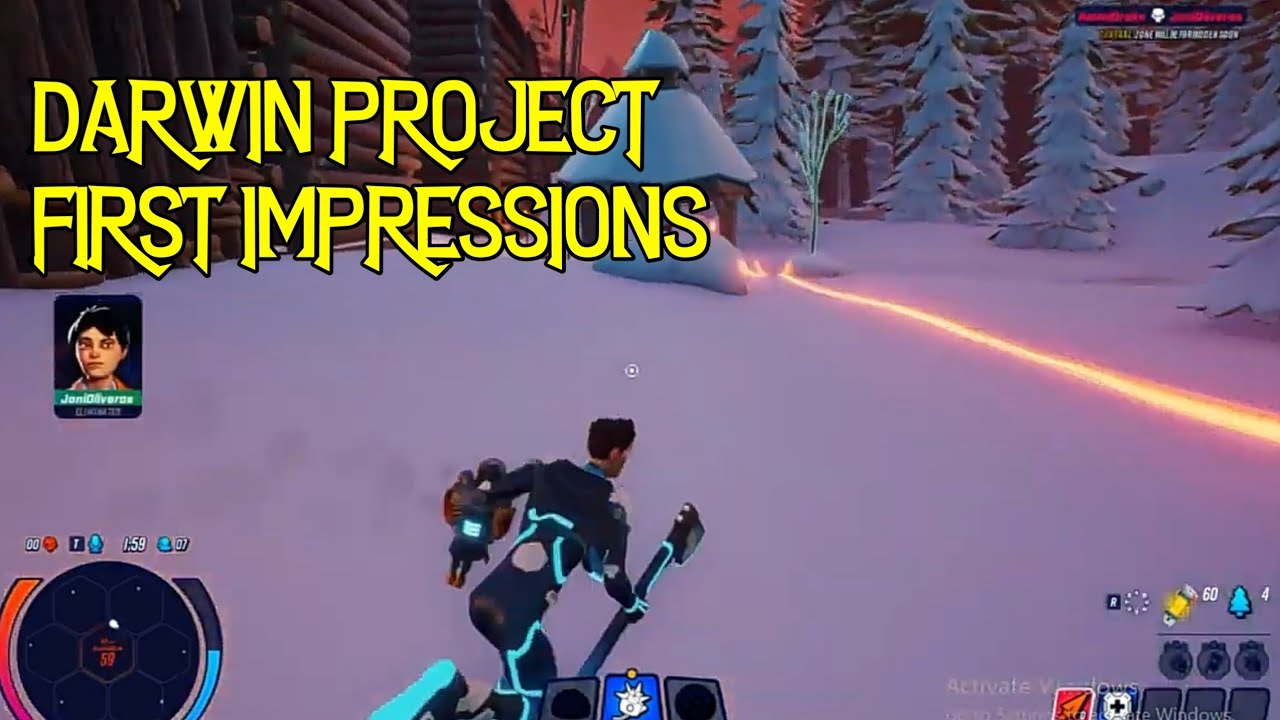 Darwin Project first impression (training mode) | Part 1 | Hewax