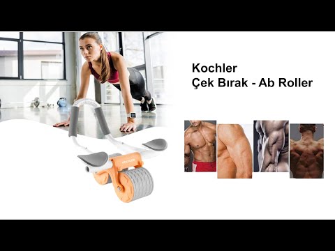 Dirsek Destekli Çek Bırak & Ab Roller & Karın Egzersiz Aleti | KOCHLER