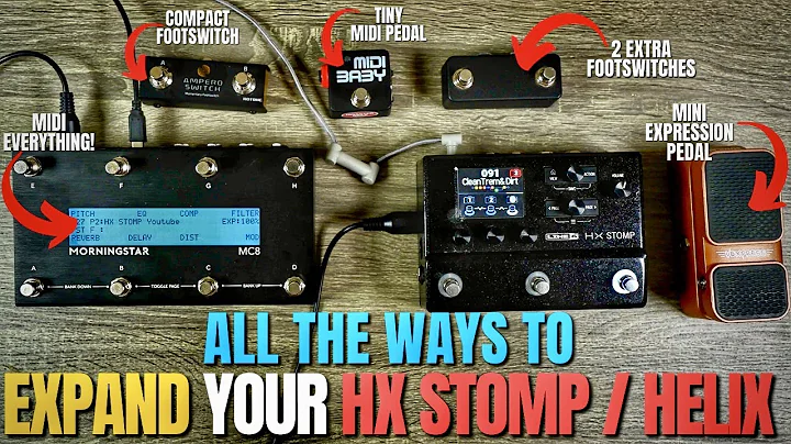 How To EXPAND Your HX STOMP Beyond Only 3 FOOTSWITCHES!