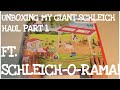 Unboxing My Giant Schleich Haul Part 1 (Ft. Schleich-o-Rama)