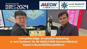 Edge AI Solution: e-con Systems 8x 4K GMSL2 HDR Camera with Aaeon Boxer8645 on Jetson AGX Orin