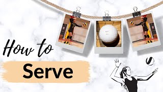 Volleyball Serve Tips