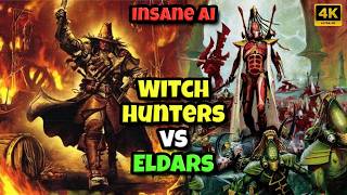 DoW Unification vs Insane AI - Witch Hunters vs Eldar - POV Gameplay