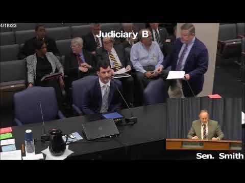 Kleinpeter Attorney SCR 8 by Senator Caleb Kleinpeter in Judiciary B - YouTube