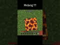Minecraft Has No Logic 🤨 #shorts #minecraft #minerush