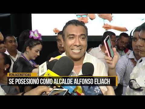 Se posesionó como alcalde Alfonso Eljach