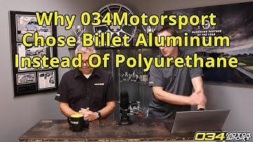 Why 034Motorsport Chose Billet Aluminum Over Polyurethane On Drivetrain Inserts | 034Motorsport FAQ