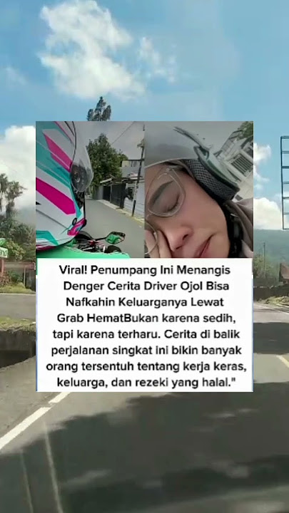 menafkahi keluarga sebagai driver ojol 😭#shortvideo #islam #daqwah #edukasi #trending #fypシ