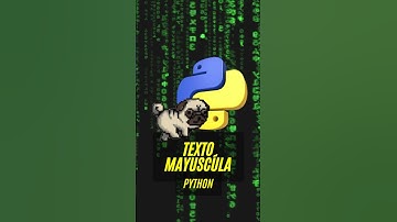 Convierte texto a mayúsculas en Python con una línea de código! 🔤✨ #desarrolloweb #frontend #backend