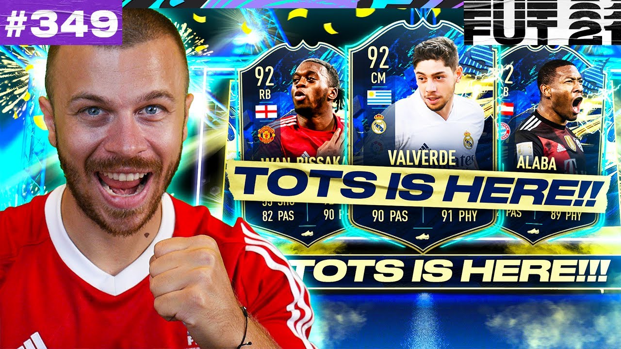 FIFA 21 OMG I PACKED THE BEST TOTS PLAYER IN MY FIRST COMMUNITY  TEAM OF THE SEASON PACK OPENING!