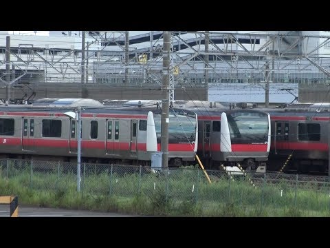 湾岸幕張paから見た京葉車両センターに停泊する多数並んだ京葉線e233系や武蔵野線5系 Youtube 湾岸幕張paから見た京葉車両センターに停泊する多数並んだ京葉線e233系や武蔵野線5系 Youtube