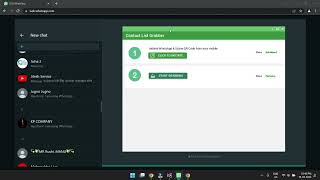 3  Grab Contact List using WA SENDER screenshot 1