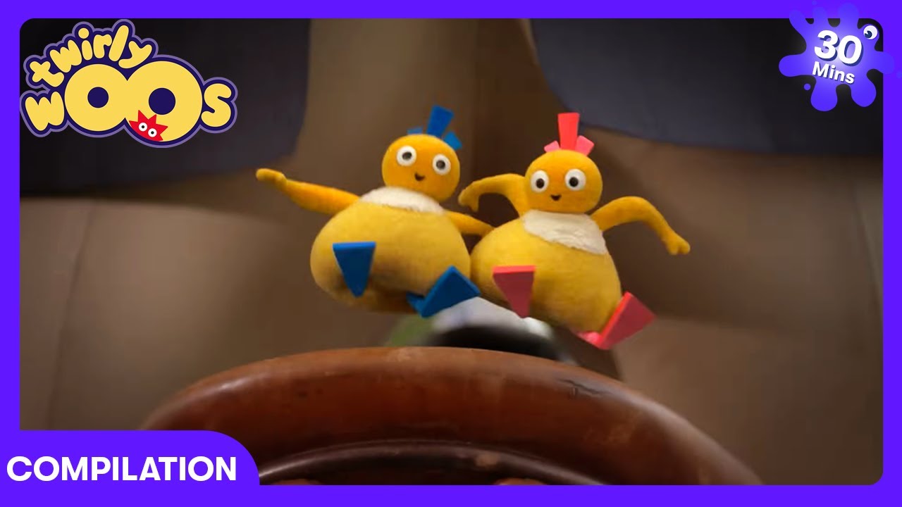 Twirlywoos - Skaczemy przez płot! | Bajki dla dzieci | WildBrain Przedszkole