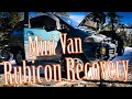 Mini Van (Mitsubishi Delica) Rubicon Recovery Mission