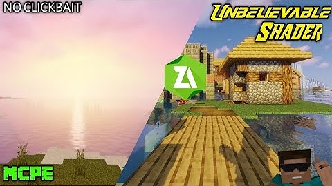 best shaders for minecraft pe || shaders for mcpe 1.17 || mcpe shaders